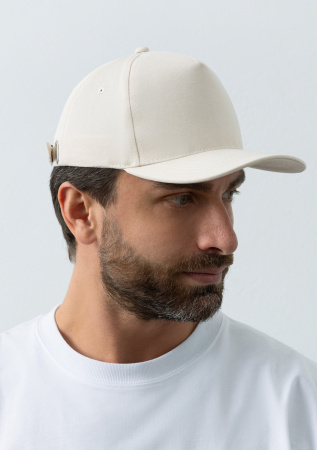 Бейсболка STAN 5 клиньев хлопок 280,03, Молочный (11) photo-4