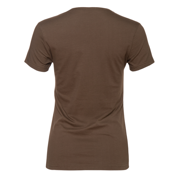 Женская футболка цвета хаки арт. 02W приталенного силуэта из 100% хлопка, 150 гр/м2, оптом | Мерч, униформа и текстиль для бизнеса 
 фото-1