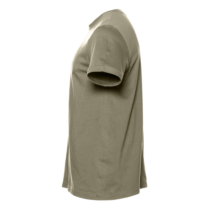 Футболка арт. 02 цвета оливковый хаки прямого кроя из 100% хлопка, 160 гр/м2, оптом | Мерч, униформа и текстиль для бизнеса  фото-1