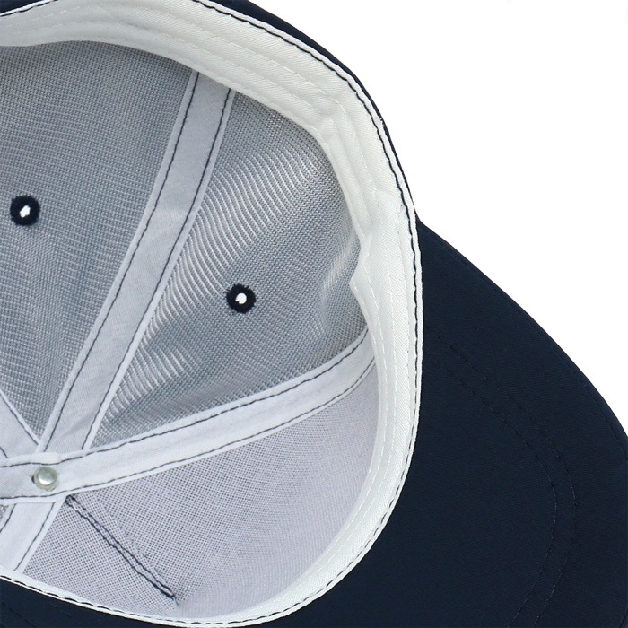 Темно-синяя бейсболка 5 клиньев из 100% хлопка, 150 гр/м2, оптом | Мерч, униформа и текстиль для бизнеса  фото-4