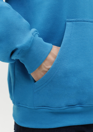 Худи унисекс STAN футер с начёсом 260,20, Лазурный (40) | Мерч, униформа и текстиль для бизнеса photo-7