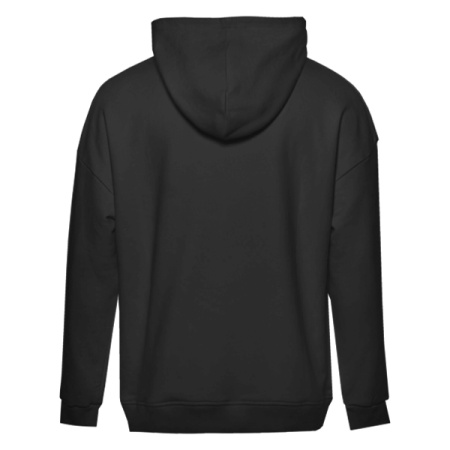 Худи унисекс STAN оверсайз футер без начёса 350, 66, Чёрный (20) | Мерч, униформа и текстиль для бизнеса photo-2