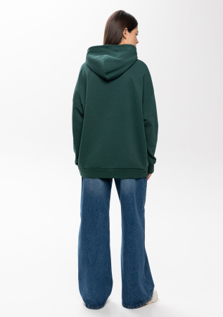 Худи унисекс STAN оверсайз футер без начёса 350, 66, Т-зелёный (130)  | Мерч, униформа и текстиль для бизнеса photo-5