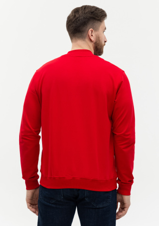 Красная толстовка STAN арт. 65N на молнии, 78% хлопок, 17% полиэстер, 5% эластан, 245 гр/м2 | Мерч, униформа и текстиль для бизнеса photo-5