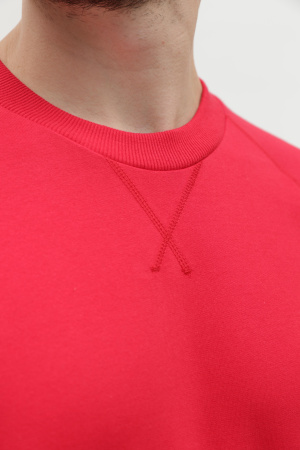 Свитшот унисекс STAN футер с начёсом 220, 60, Красный (14) | Мерч, униформа и текстиль для бизнеса photo-10