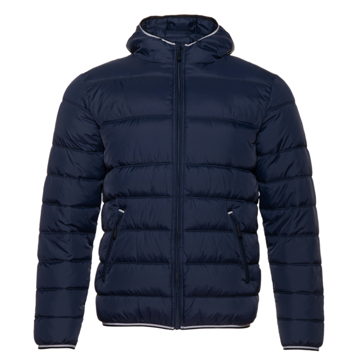 Темно-синяя однотонная куртка арт. 81, Taffeta 210T (100% нейлон), оптом | Мерч, униформа и текстиль для бизнеса фото-0