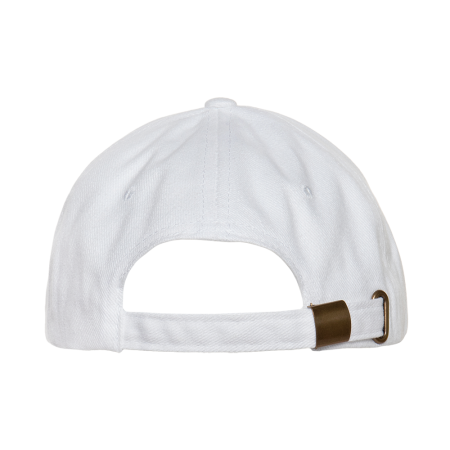 Белая бейсболка арт. 11, 5 клиньев из 100% хлопка, 280 гр/м2, оптом | Мерч, униформа и текстиль для бизнеса  photo-4