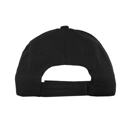 Черная детская бейсболка арт. 10J, 5 клиньев из 100% хлопка, 150 гр/м2, оптом | Мерч, униформа и текстиль для бизнеса photo-3