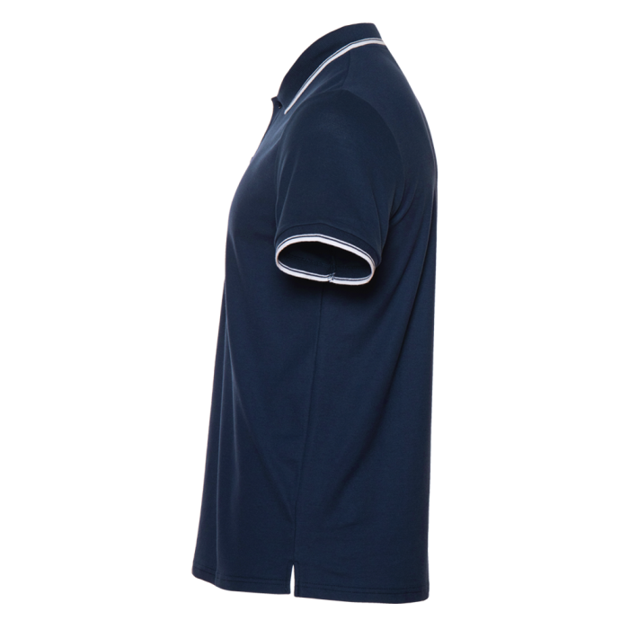 Рубашка поло мужская STAN с окантовкой хлопок/полиэстер 185, 04T, Т-синий (46) | Мерч, униформа и текстиль для бизнеса фото-2