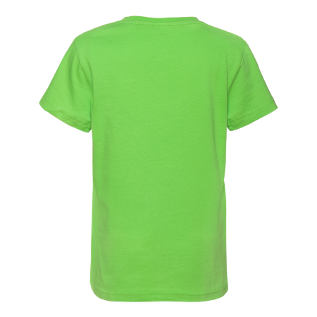 Ярко-зелёная детская футболка арт. 06U оверсайз кроя из 100% хлопка, 140 гр/м2, оптом | Мерч, униформа и текстиль для бизнеса photo-1