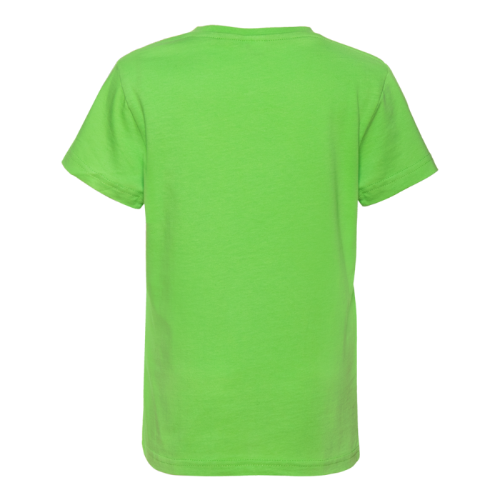 Ярко-зелёная детская футболка арт. 06U оверсайз кроя из 100% хлопка, 140 гр/м2, оптом | Мерч, униформа и текстиль для бизнеса фото-1