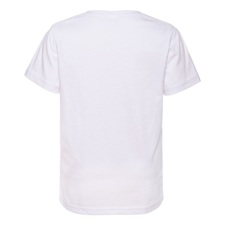 Белая детская футболка арт. 06U оверсайз кроя из 100% хлопка, 140 гр/м2, оптом | Мерч, униформа и текстиль для бизнеса photo-1