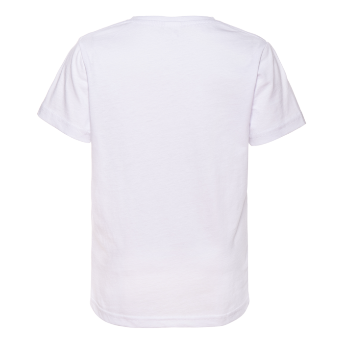 Белая детская футболка арт. 06U оверсайз кроя из 100% хлопка, 140 гр/м2, оптом | Мерч, униформа и текстиль для бизнеса фото-1