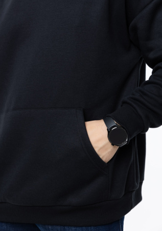 Худи унисекс STAN  оверсайз 320, 69, Чёрный (20) | Мерч, униформа и текстиль для бизнеса photo-17