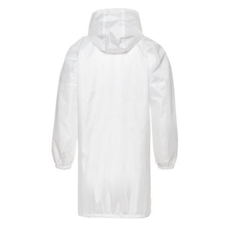 Белый однотонный дождевик арт. 305, Taffeta 190 T PU (100% полиэстер) | Мерч, униформа и текстиль для бизнеса photo-2
