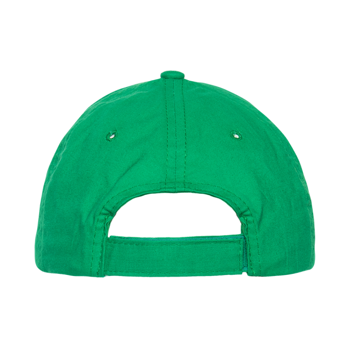 Зеленая бейсболка арт. 10U, 5 клиньев, 100% хлопок, 130 гр/м2, оптом | Мерч, униформа и текстиль для бизнеса фото-3