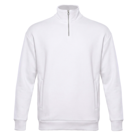 Толстовка STAN оверсайз на молнии, футер без начёса, 340, 102, Белый (10) photo-0