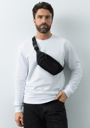 Сумка поясная STAN оксфорд 600 ,124, Чёрный (20) photo-2