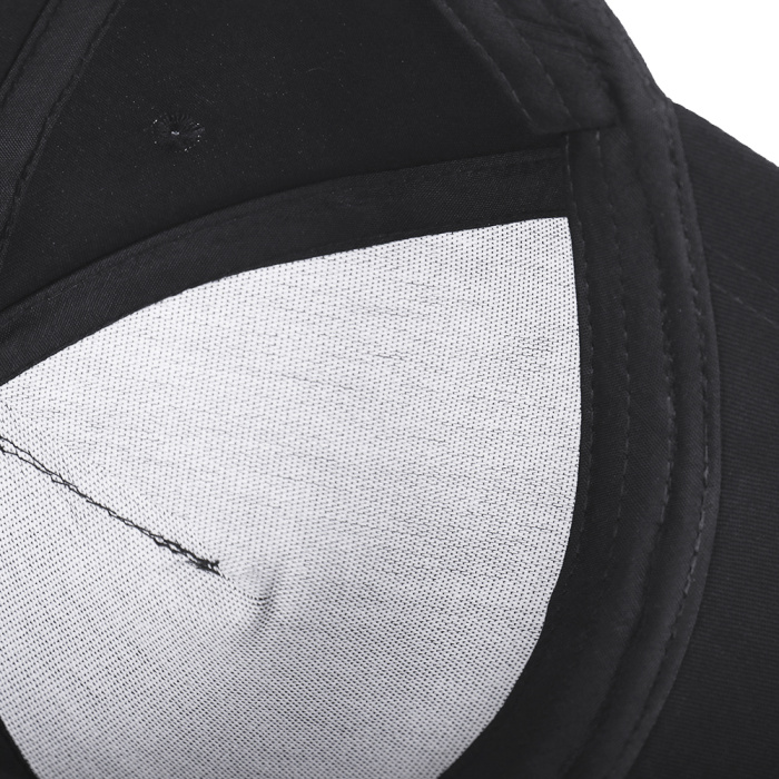 Черная бейсболка 5 клиньев из 100% хлопка, оптом | Мерч, униформа и текстиль для бизнеса  фото-3