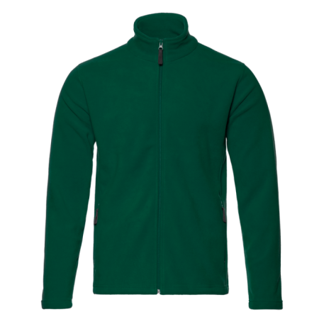 Толстовка унисекс STAN на молнии микрофлис 200, 21, Тёмно-зелёный (130) | Мерч, униформа и текстиль для бизнеса photo-0