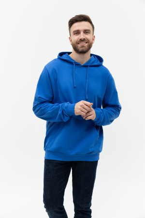 Худи унисекс STAN футер без начёса 260, 23, Синий (16) | Мерч, униформа и текстиль для бизнеса photo-7