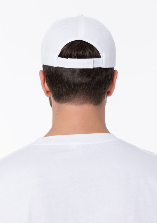 Белая бейсболка 5 клиньев из 100% хлопка, 150 гр/м2, оптом | Мерч, униформа и текстиль для бизнеса  photo-6