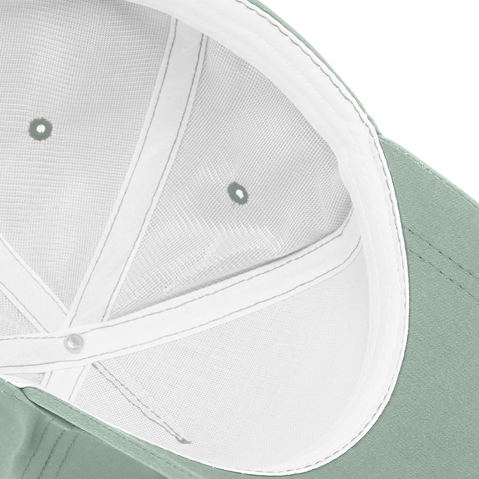 Светло-оливковая бейсболка 5 клиньев из 100% хлопка, 150 гр/м2, оптом | Мерч, униформа и текстиль для бизнеса  фото-4