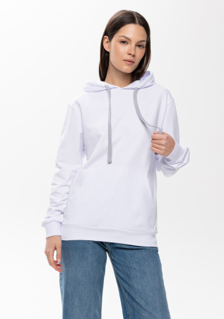 Худи унисекс STAN футер без начёса 260, 23, Белый (10) | Мерч, униформа и текстиль для бизнеса photo-13