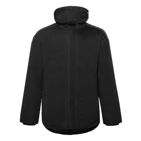 Черная однотонная куртка арт. 73, 100% полиэстер с водоотталкивающей пропиткой, оптом | Мерч, униформа и текстиль для бизнеса photo-1