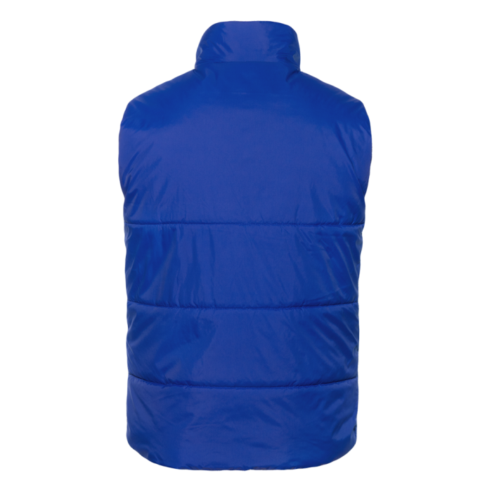 Синий однотонный утепленный жилет арт. 84, 100% нейлон, оптом | Мерч, униформа и текстиль для бизнеса фото-1