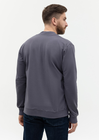 Темно-серая толстовка STAN арт. 65N на молнии, 78% хлопок, 17% полиэстер, 5% эластан, 245 гр/м2 | Мерч, униформа и текстиль для бизнеса photo-6