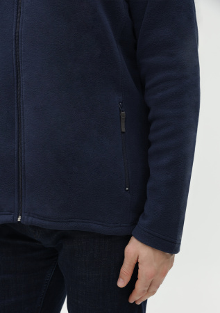 Толстовка унисекс STAN на молнии микрофлис 200, 21, Т-синий (46) | Мерч, униформа и текстиль для бизнеса photo-9