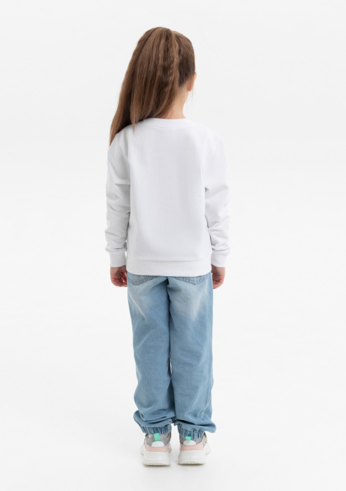Свитшот детский STAN футер без начеса 260, 63J, Белый (10) | Мерч, униформа и текстиль для бизнеса фото-4
