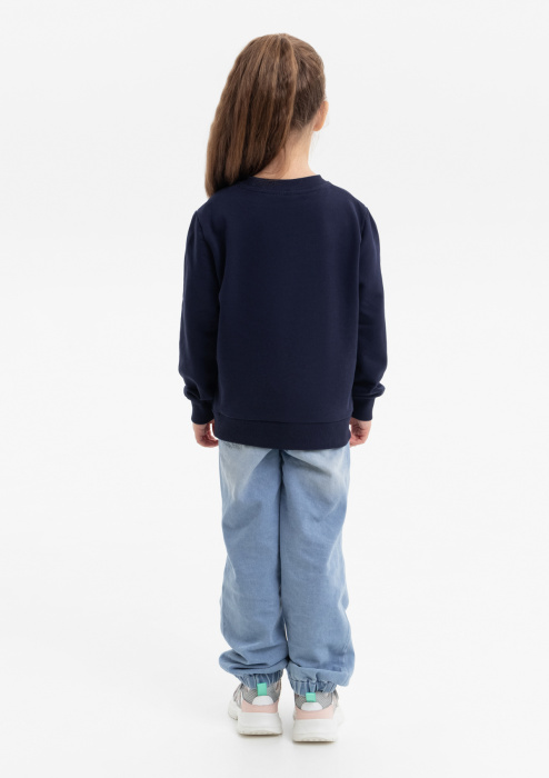 Свитшот детский STAN футер без начёса, 260, 63J, Т-синий (46) | Мерч, униформа и текстиль для бизнеса фото-4