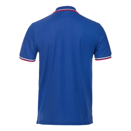 Рубашка поло мужская STAN  триколор  хлопок/полиэстер 185, 04RUS, Синий (16) | Мерч, униформа и текстиль для бизнеса photo-1