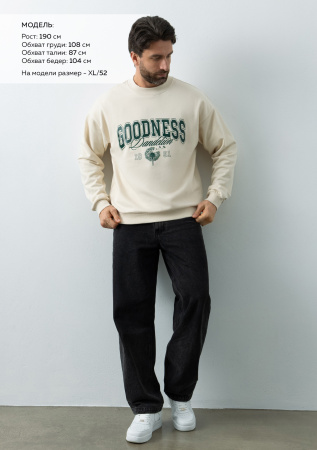 Свитшот Доброта Goodness,96, Молочный (11) photo-6