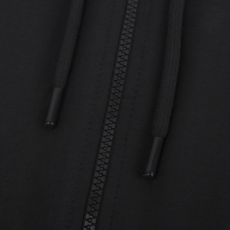 Черная толстовка на молнии STAN арт. 99, футер без начёса, 100% хлопок, 240 гр/м2  | Мерч, униформа и текстиль для бизнеса photo-3