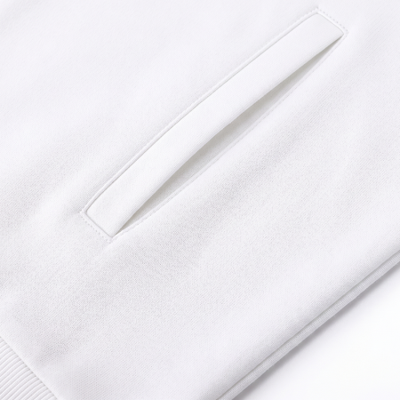 Толстовка STAN оверсайз на молнии, футер без начёса, 340, 102, Белый (10) photo-4