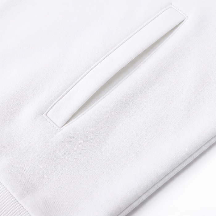 Толстовка STAN оверсайз на молнии, футер без начёса, 340, 102, Белый (10) фото-4