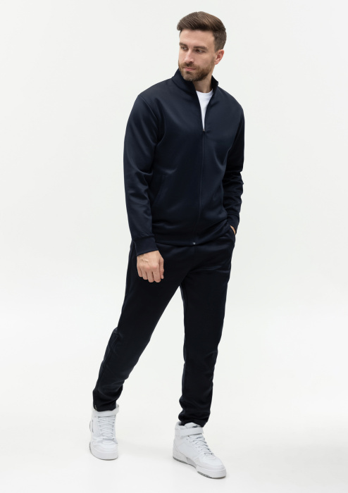 Черная однотонная толстовка арт. 95, 95% полиэстер и 5% эластан, оптом | Мерч, униформа и текстиль для бизнеса фото-3