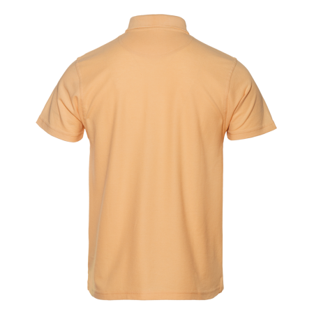 Бежевая рубашка поло арт. 104, 65% хлопок, 35% полиэстер, 185 гр/м2, оптом | Мерч, униформа и текстиль для бизнеса  photo-2