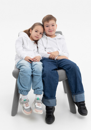 Худи детское STAN футер без начеса 260, 23J_Белый (10) | Мерч, униформа и текстиль для бизнеса photo-6