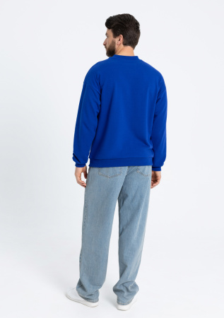 Свитшот унисекс STAN футер без начёса, 350, 96, Синий электрик (47) | Мерч, униформа и текстиль для бизнеса photo-5