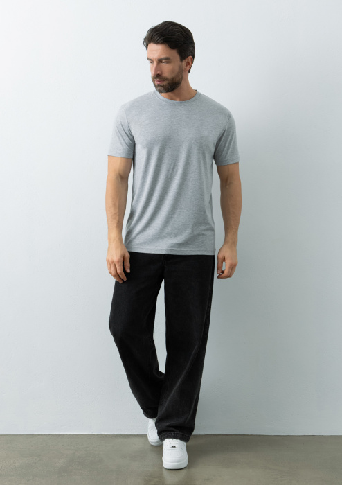 Футболка прямого кроя арт. 51 из 100% хлопка, 150 гр/м2, оптом | Мерч, униформа и текстиль для бизнеса 
 фото-3