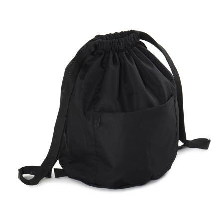 Черный рюкзак арт. 150, 100% полиэстер, оптом | Мерч, униформа и текстиль для бизнеса photo-1