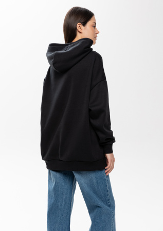 Худи унисекс STAN  оверсайз 320, 69, Чёрный (20) | Мерч, униформа и текстиль для бизнеса photo-8