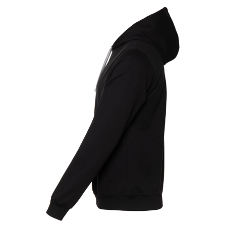 Черное худи арт. 23 с контрастным капюшоном, футер без начеса 100% хлопок, 260 гр/м2 | Мерч, униформа и текстиль для бизнеса photo-2