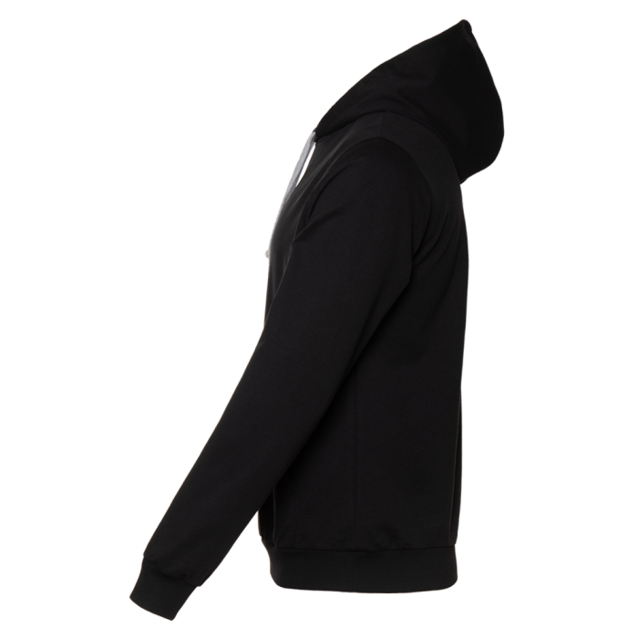 Черное худи арт. 23 с контрастным капюшоном, футер без начеса 100% хлопок, 260 гр/м2 | Мерч, униформа и текстиль для бизнеса фото-2