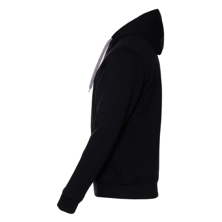 Толстовка  мужская STAN с капюшоном на молнии  футер с начёсом 280, 17, Чёрный (20) | Мерч, униформа и текстиль для бизнеса photo-3