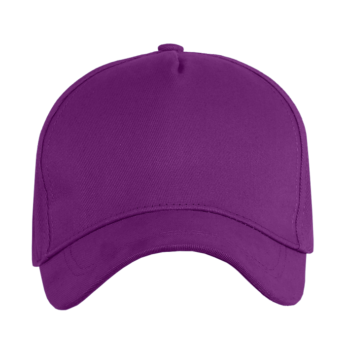 Бейсболка STAN 5 клиньев хлопок,260,12, Фиолетовый (94) фото-1